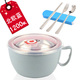 hộp cơm cắm điện lock and lock 304 thép không gỉ sáng tạo hộp ăn trưa bát thép bát mì ăn liền hộp ăn trưa bát tươi căng tin thức ăn nhanh cốc sinh viên hộp ăn trưa - Hộp cơm điện sưởi ấm hộp cơm cắm điện chefman