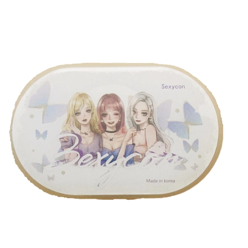 Брендовые невидимые очки, сменная двойная коробка для хранения, простой и элегантный дизайн