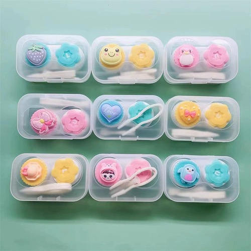 Мультяшные брендовые невидимые двойные очки с бантиком