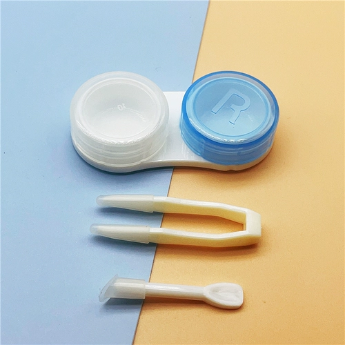 Брендовые невидимые очки, сменная двойная коробка для хранения, простой и элегантный дизайн