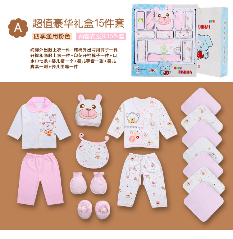 Coffret cadeau pour bébé - Vêtements + Fournitures - Ref 1950764 Image 21