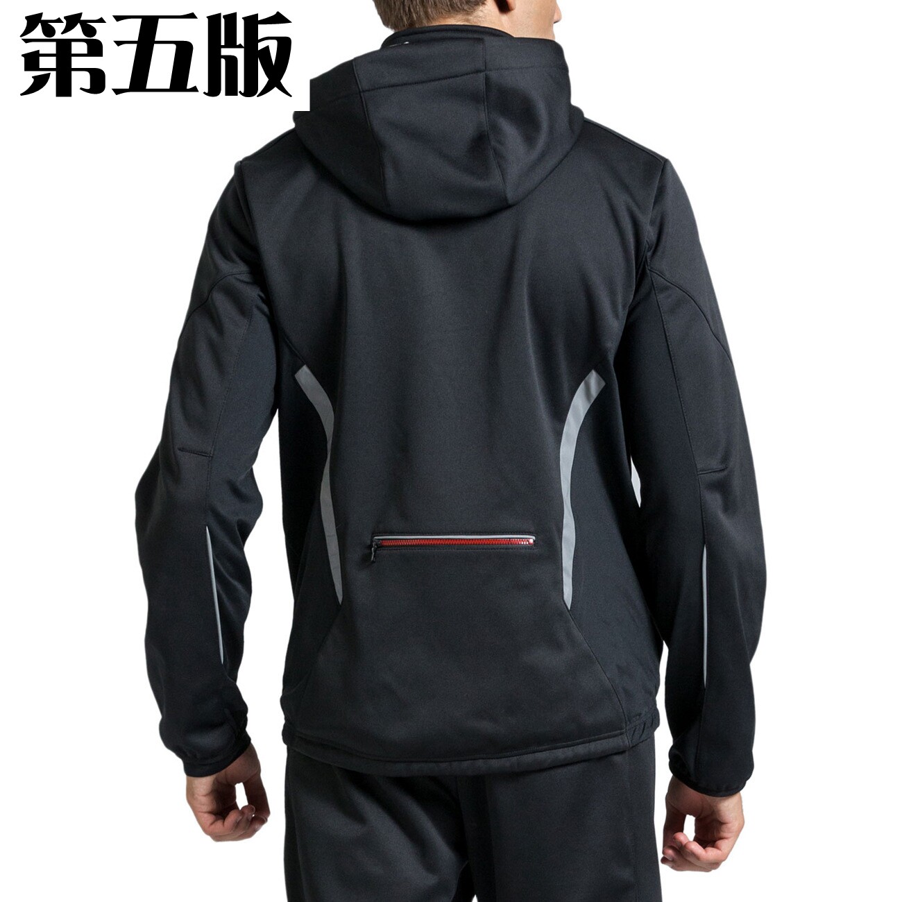 Bicycle Peripherals Produced Front Sharkskin Windproof Rear Breathable Fleece Cold Resistant Winter Windproof Fleece Cycling Clothes