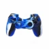 Tay cầm chơi game PS4 ngụy trang Vỏ silicon Ngụy trang PS4 không dây cao su mềm vỏ bảo vệ chống trượt, chống mồ hôi và chống bụi nhiều màu - Người điều khiển trò chơi Người điều khiển trò chơi