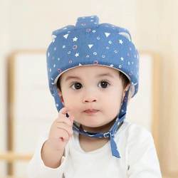 Cotton Infant Toddler Safety Helmet Baby Kids Head Protectio