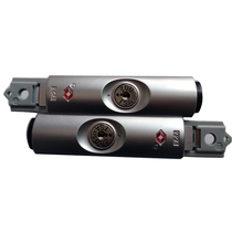TSA002 aluminium frame lock 727 customs lock E201E202E203 aluminium frame case lock suitcase edge lock 002 key lock