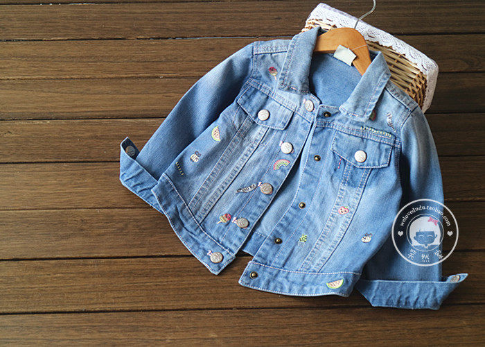 Veste pour fille en toile - Ref 2158546 Image 45