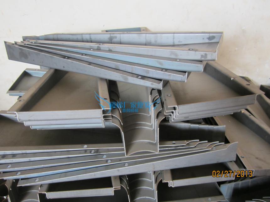 Rotary stair tray column tray column keel tray manufacturers direct wholesale custom special