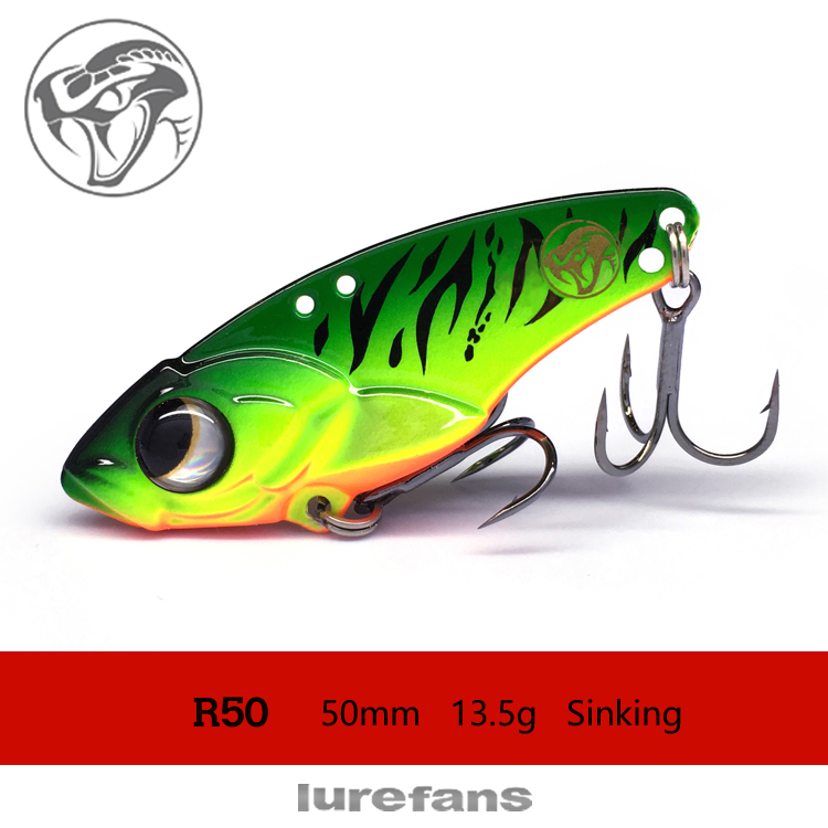 17 years new great river running red mark Diamondbacks R50 far throw VIB teething sea bass red tail ultra-far-throw road subbait