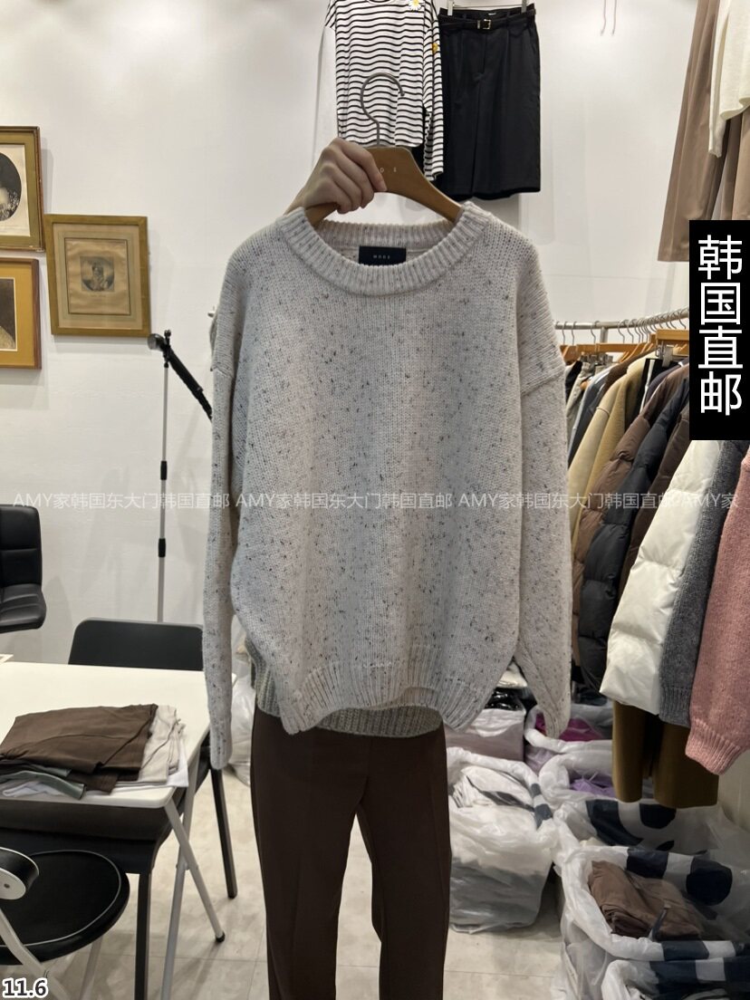 Amy Home Korea Direct mail East gate 2023 Winter fit new MODS-Q sweaters 22030377-Taobao