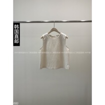 Amys Korean direct mail to Dongdaemun 2024 summer new style KNOCK suspender vest 16280427