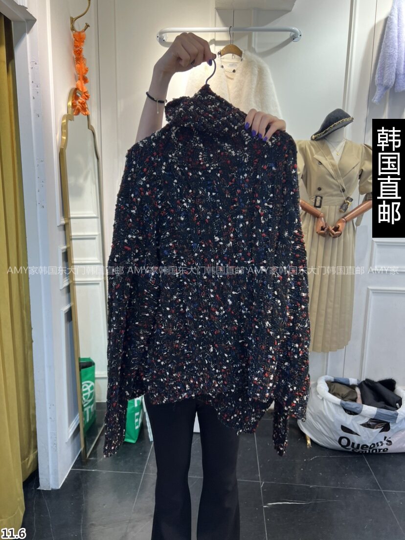 South Korea Direct Mail East Gate 2023 Winter Dress New HEAVEN'S DOOR Sweater 22030244-Taobao