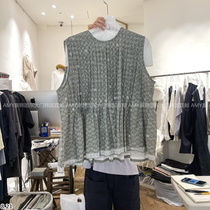 Direct mail from South Korea to Dongdaemun 2024 autumn new style LE JARDINET suspender vest 19210706