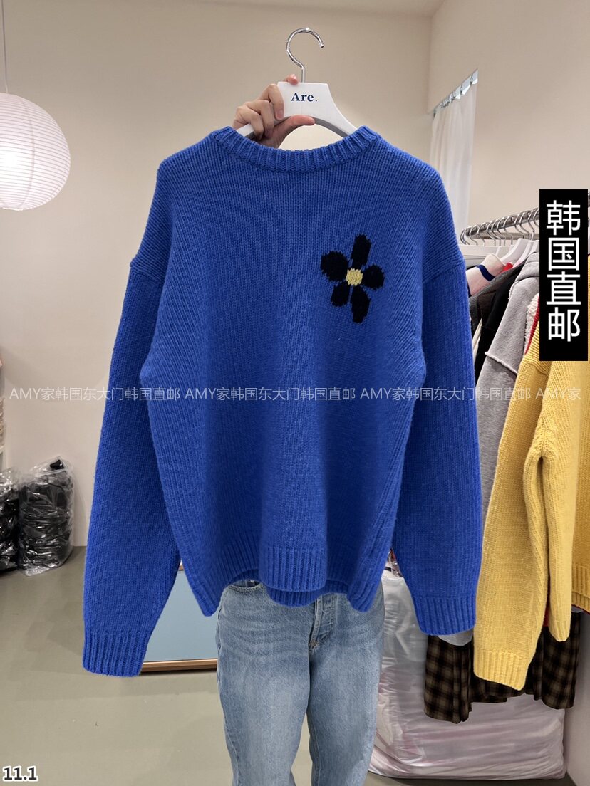 Amy Korea Direct Mail East Gate 2023 Winter Dress New ARE YOU ARE Sweater 21250103-Taobao