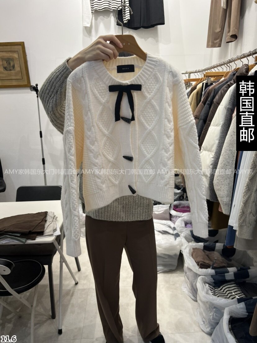 Amy Home Korea Direct mail East gate 2023 Winter fit new MODS-Q sweaters 22030379-Taobao