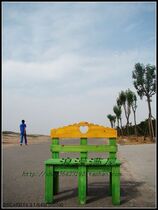 Balis sunshine small benches chair pastoral country Mediterranean furniture custom-made solid wood handmade