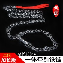 Little Dog Stainless Steel Chain Traction Rope Large Medium Cat Walking Dog Rope Teddy Dog Chain Pet Supplies