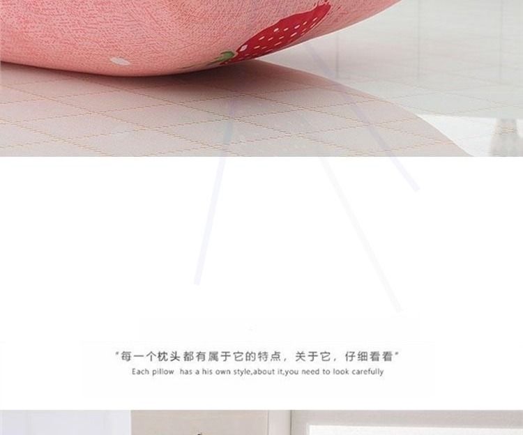 Mô hình có thể tháo rời và giặt được cô gái bé trai công chúa gối gió giường ký túc xá một cặp nhà hình chữ nhật học sinh trung học - Gối
