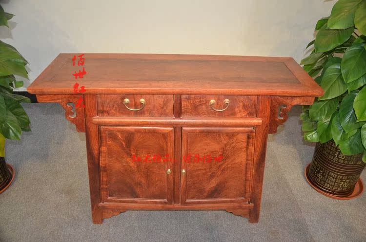 世 条案 1,4 米 缅甸 花梨 大 果 紫檀 台 cho đồ nội thất sơn Đài Loan Shentai - Bàn / Bàn bàn gỗ dài