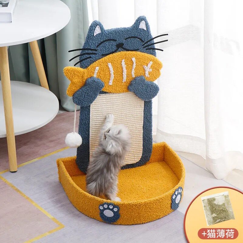 Special cat climbing frame cat litter cat tree one cat scratching board wear-resistant small cat toy cat climbing shelf house