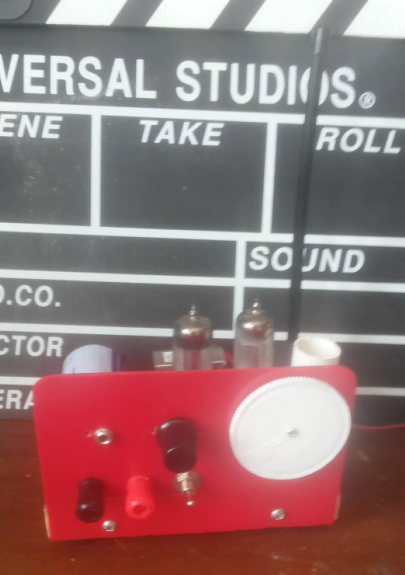 Vacuum tube FM transmitter two lamps push-pull FM transmitter MP3 repeater full DC tube FM transmitter