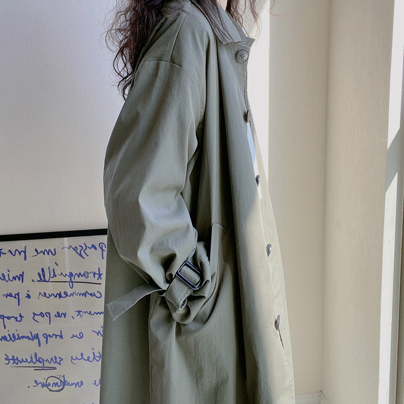 Exclusive high-end customised small crowddesigner High level Sensation Wind Clothes Mid long version Early spring jacket 2022 new women