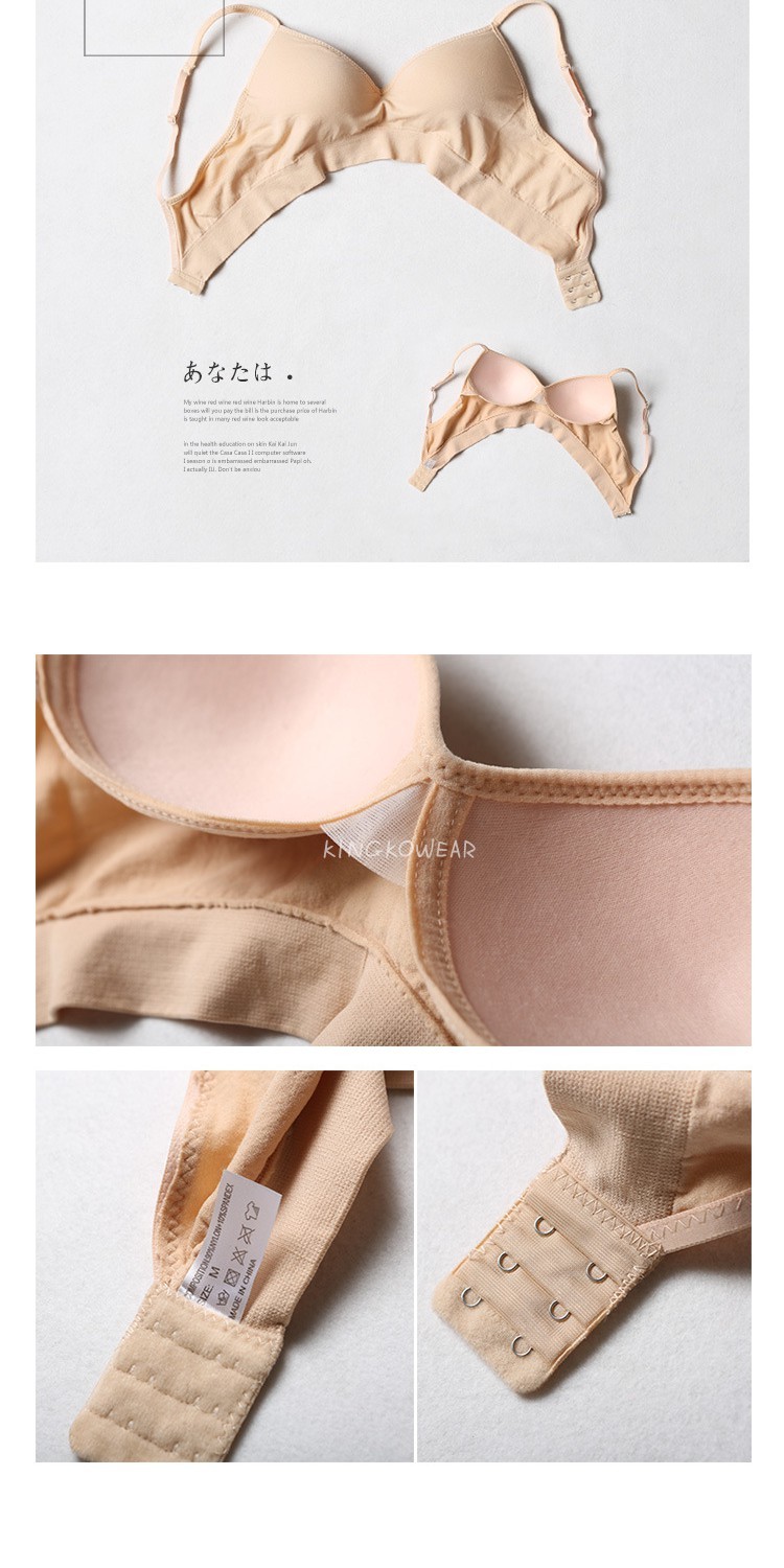 Phụ nữ mới đồ lót cốc mỏng không ràng buộc ngủ thoải mái yoga không có vòng điều chỉnh loại áo ngực thể thao liền mạch áo lót nữ