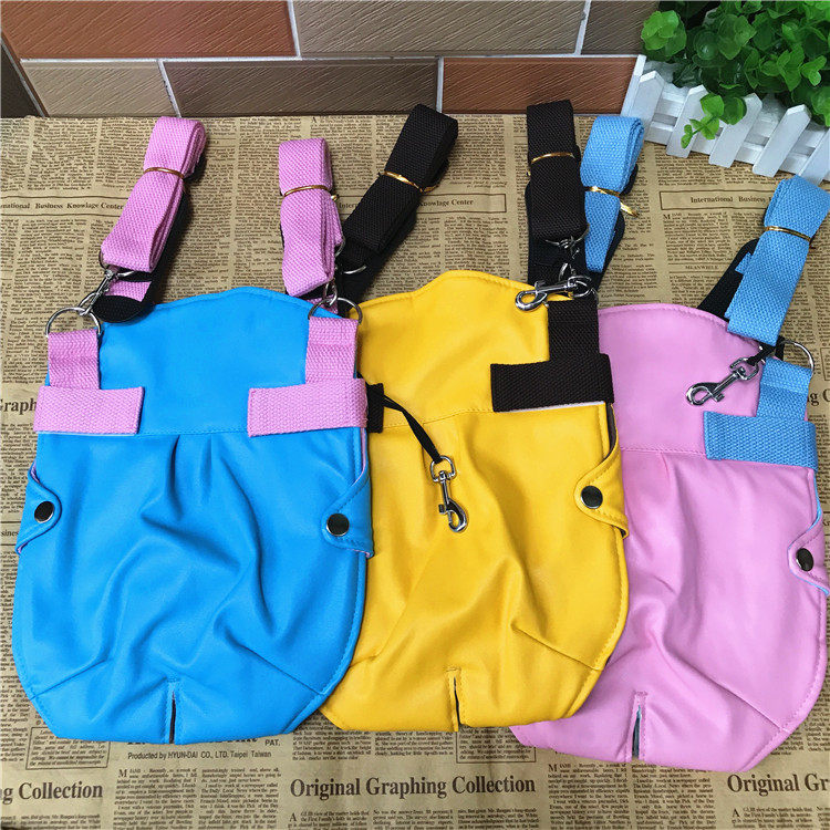 Hand in hand shoulders chest backpack dog bag Teddy bear Pomeranian chihuahua backpack cat bag travel portable pet bag