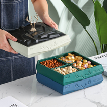 Dry Fruits Pan with cover Light Extravagant Nordic Creative Confectionery Box minimalist Home Snack Refreshment Nut Containing Box