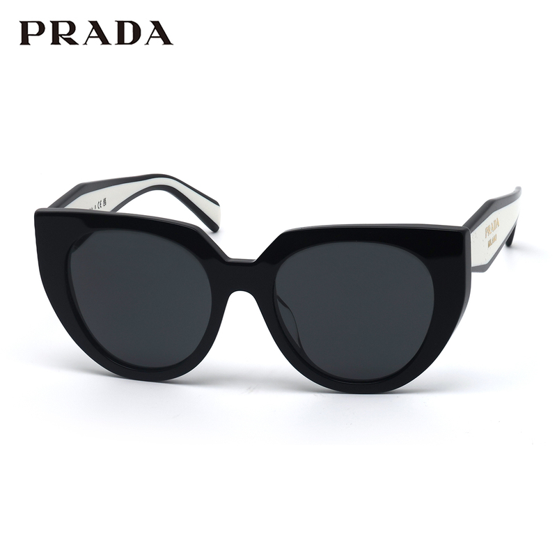 Prada Cat-Eye Sunglasses, Trendy and Versatile Black Sunglasses for Men and Women 0Pr 14Wsf Prada Cat-Eye Sunglasses, Trendy and Versatile Black Sunglasses for Men and Women 0Pr 14Wsf