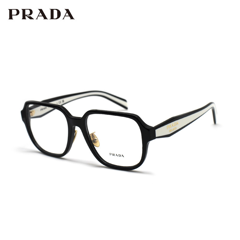 Prada Eyeglass Frame Material Black Frame Large Frame Plain Myopia Optical Glasses Frame for Women 0Pr B07Vd Prada Eyeglass Frame Material Black Frame Large Frame Plain Myopia Optical Glasses Frame for Women 0Pr B07Vd
