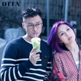 Dita United DRX2078 Ultra -light Pure Titanium Close -Up Оптические очки