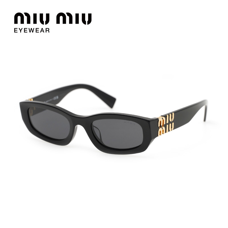 Miumiu/Miu Miu Irregular Shape Fashion Korean Style Trendy Sunshade Sunglasses for Men and Women 0Mu B04Sf Miumiu/Miu Miu Irregular Shape Fashion Korean Style Trendy Sunshade Sunglasses for Men and Women 0Mu B04Sf