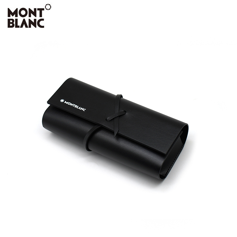 Montblanc Original Mirror Case Brand New Genuine Black High-Grade Portable Sunglasses Glasses Case Storage Box
