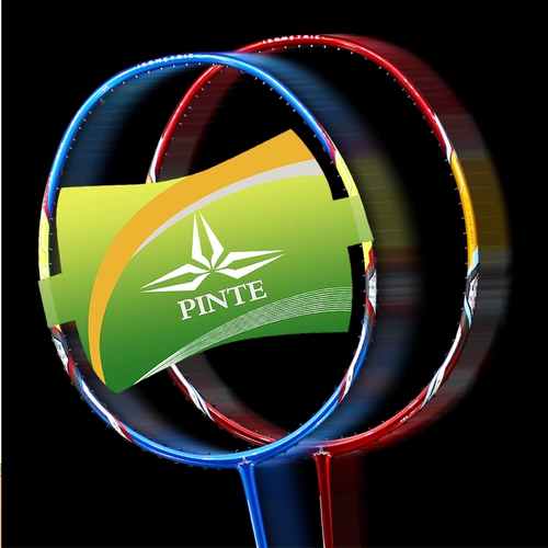 Pinte Vt80 Badminton Racket Полный углерод