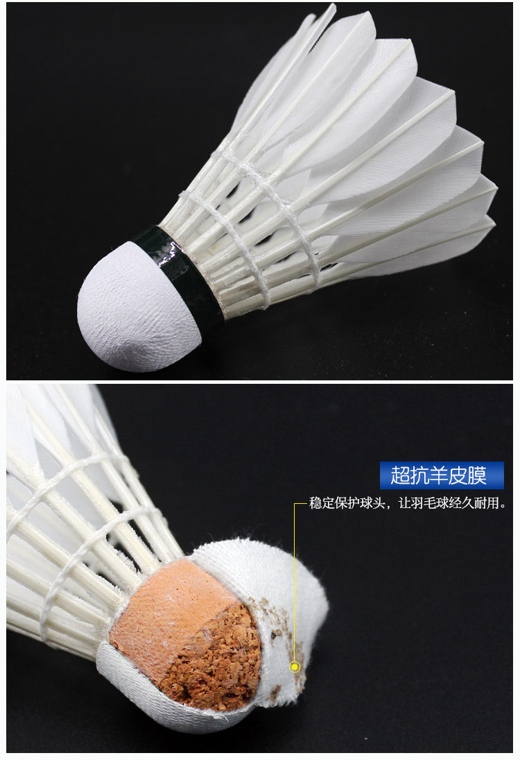 Cầu lông Lions châu Á số 4 RSL Kháng King 12 Pack Bóng trò chơi chính hãng không tệ 1 thùng vợt cầu lông công thủ toàn diện
