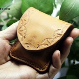 Зажигалка ручной работы, кожаный портативный защитный чехол, делается под заказ, из натуральной кожи