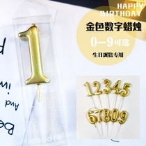 Birthday Cake Candles Children Birthday Digital Candles Party Supplies Baby Years Creative Candles 0-9