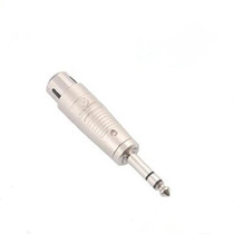 Yongsheng YS120 6 5 large three-core transfer Kannon mother conversion head microphone power amplifier 6 35 stereo canon transfer