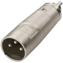 Cannon Public Head Transfer Lotus Male Head Audio Adapter Microphone Power Amplifier RCA Revolution Three Core Kanong-Yong Sound 126