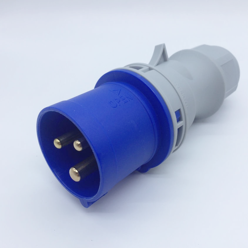 Industrial aviation plug socket IP44 connector three-core 16A waterproof plug Type T733 power coupler
