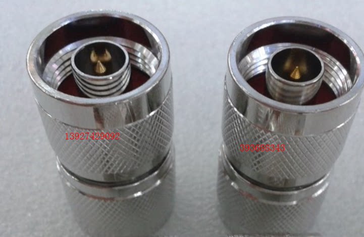RF coaxial connector N to N-JJ N male head to male head N head double pass N male head straight through all copper