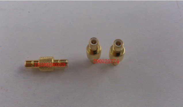 RF coaxial connector high frequency SMB-JJ public to SMB - J km needle rotates SMB - J km