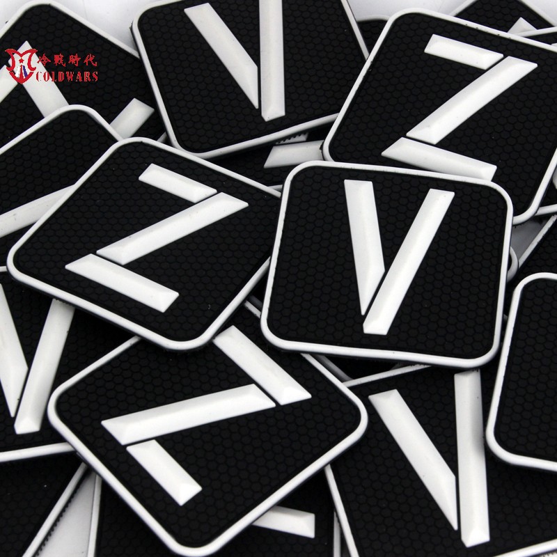 Russian Army Men Chapter Z - word Vs Vs - tape fluorescence identification mark Chechen Boy Magic Paste