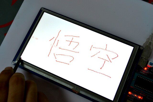 7 inch TFT LCD module each microcontroller can drive resolution 800 * 480 with touch SSD1963