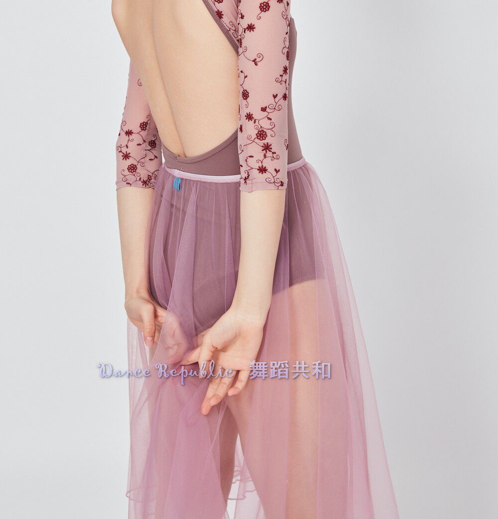Dance Republic recommends popular ballet soft net transparent gauze skirt 360-degree rehearsal skirt multi-color