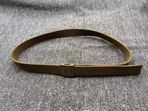 Public Hair Old Goods 1961 Aid North Korea Canvas Earth Yellow Belt Sea Factory Original Vini Retro Tooling Tactical Belt