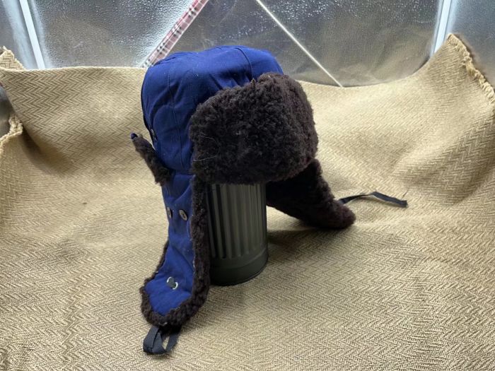 Published old goods 65 type seaship cap in 1975 produced outdoor antifreeze cut cap snow - resistant locomotive cotton hat