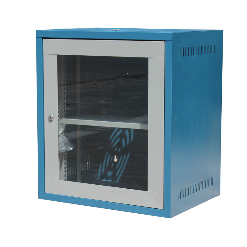 Nanjing physical warehouse factory direct sales Meitu cabinet A series 12U high 600 wide 530 deep 400 wall-mounted cabinet