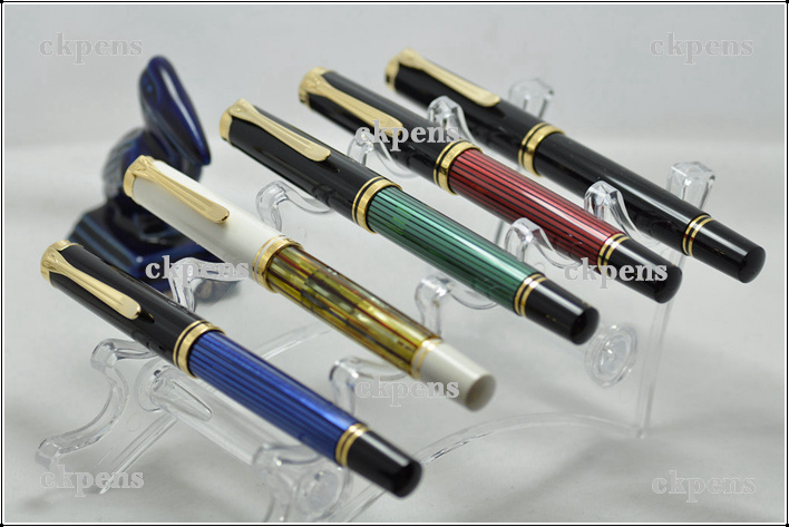 German Pelikan M400 M405 Brown Tortoise/White Tortoise/Green Stripe Blue Stripe Red Stripe/Charcoal Gray