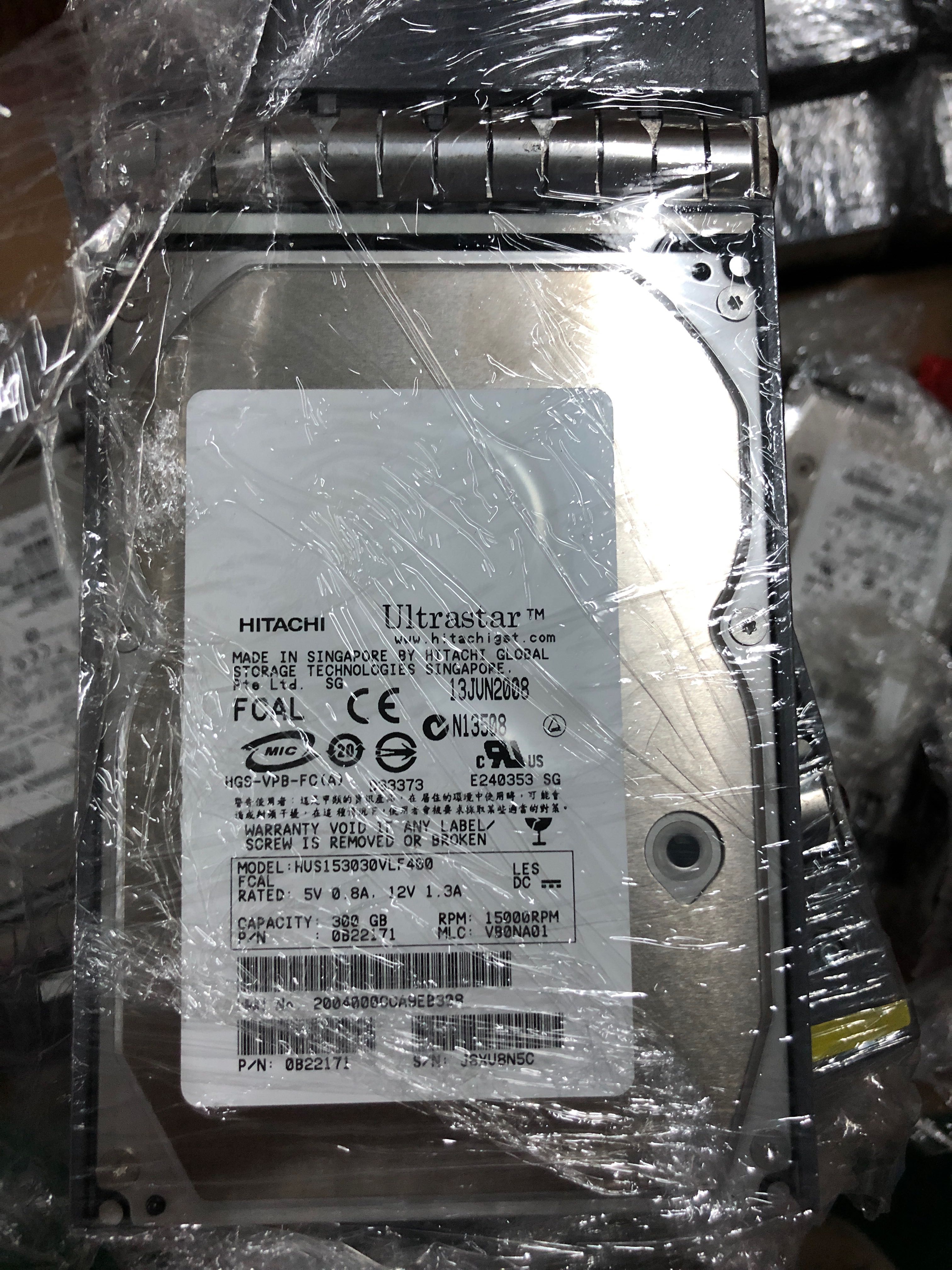 Original installation NETAPP X279A-R5 300G 15K FC Hard Disk 